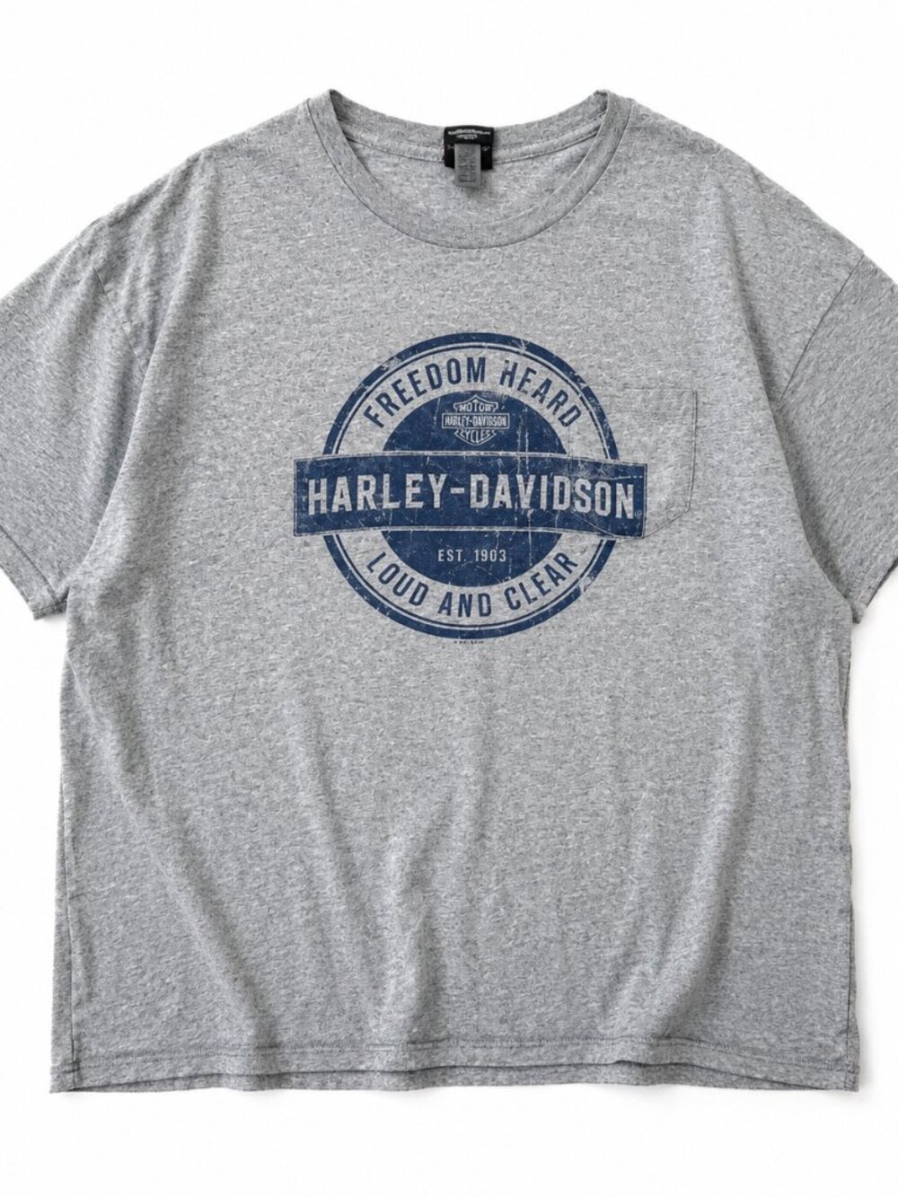 Harley Davidson T-Shirt Size 3XL Museum Milwaukee WI Freedom Heard Loud & Clear